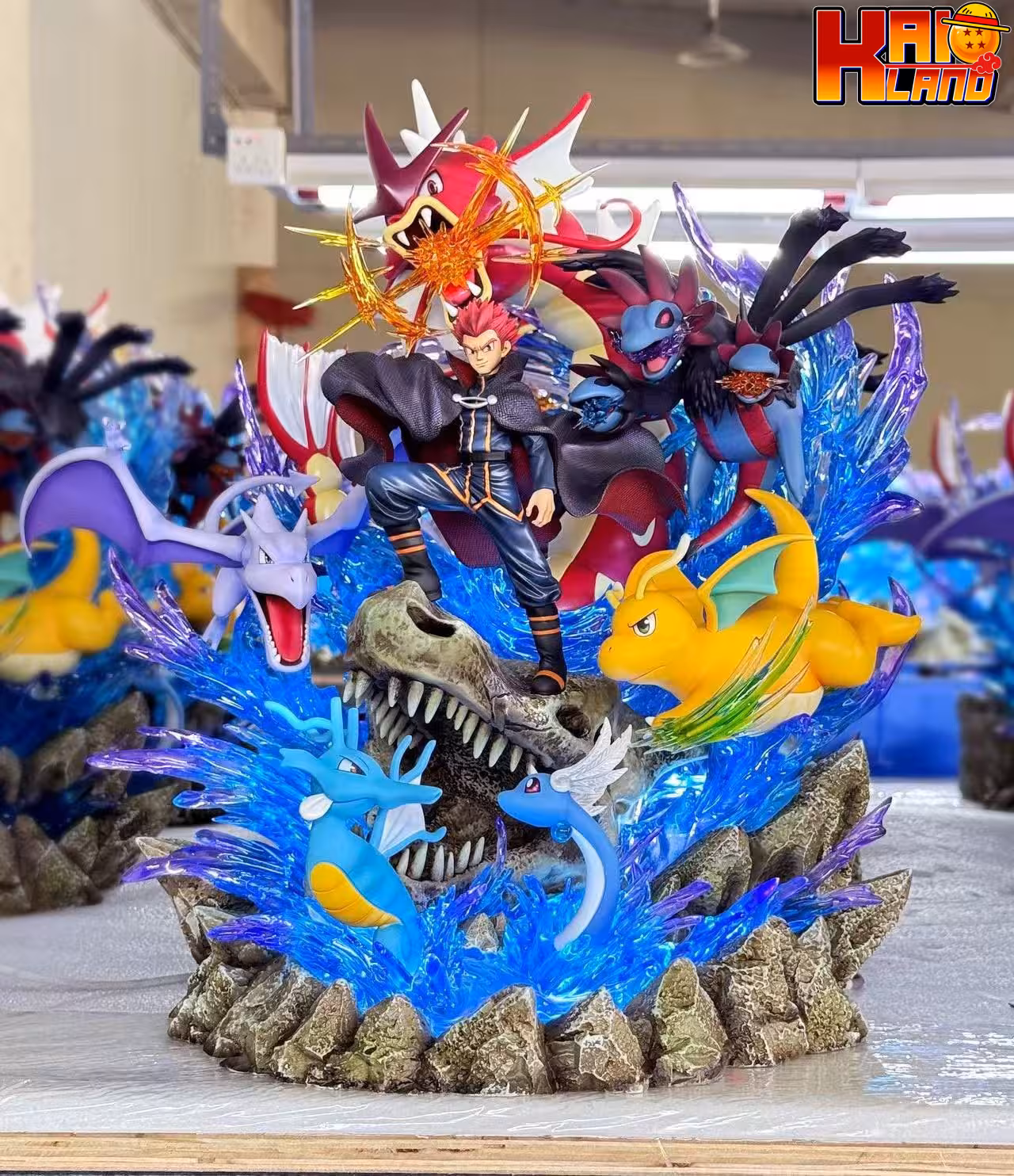 Pokemon Egg Studio Lance Resin Statue