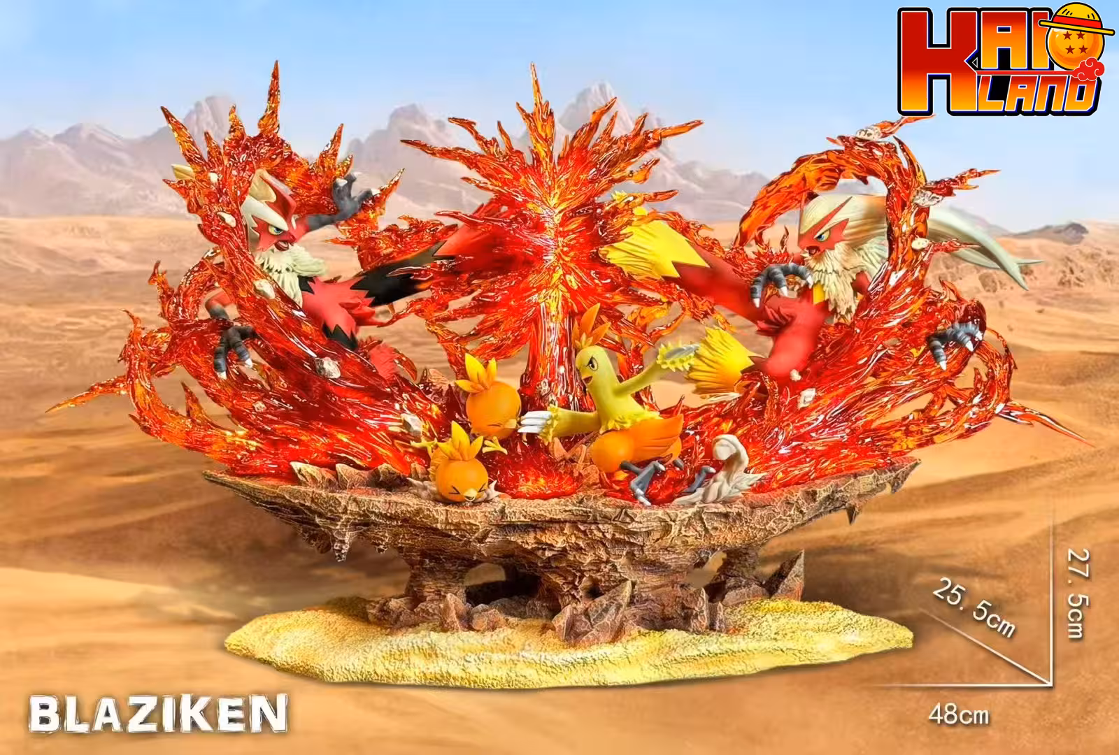 Pokemon PPAP Studio Blaziken Resin Statue