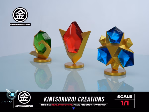 The Legend of Zelda Kintsukuroi Creations Spiritual Stones Resin Statue 2