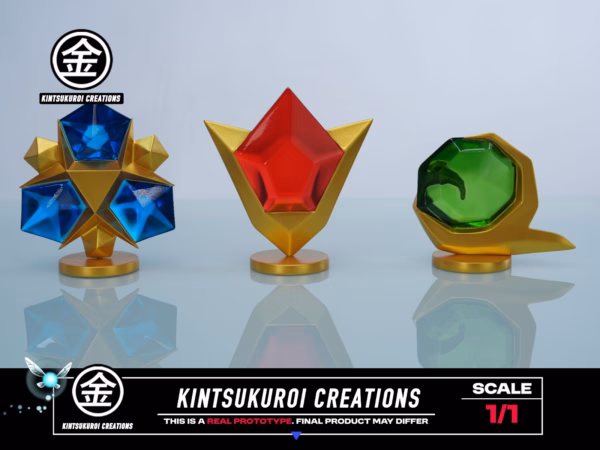 The Legend of Zelda Kintsukuroi Creations Spiritual Stones Resin Statue 3