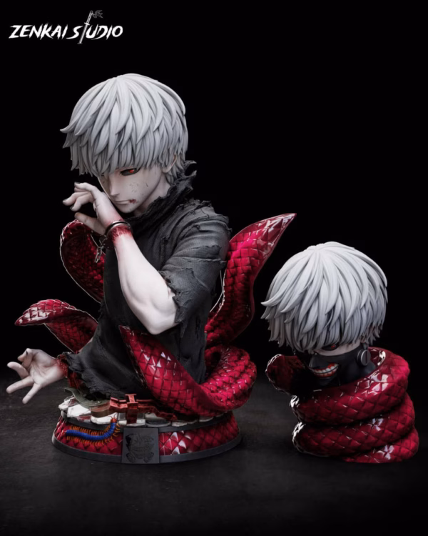 Tokyo Ghoul Zenkai Studio Kaneki Ken Bust Resin Statue 1