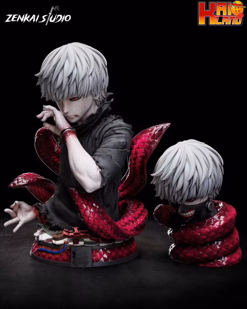 Tokyo Ghoul Zenkai Studio Kaneki Ken Bust Resin Statue