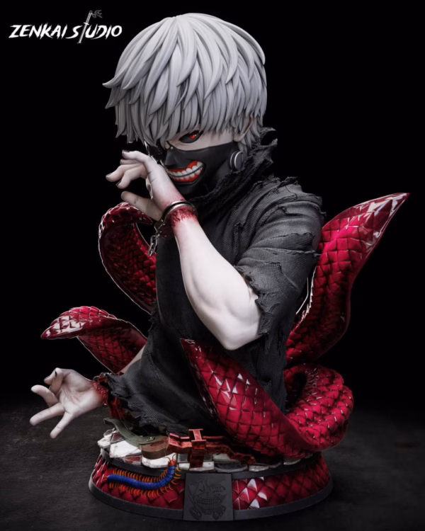 Tokyo Ghoul Zenkai Studio Kaneki Ken Bust Resin Statue 2