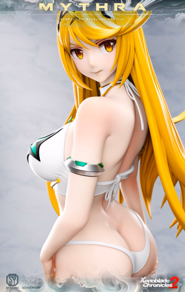 Xenoblade Chronicles SY Studio Pyra x Mythra Resin Statue 5
