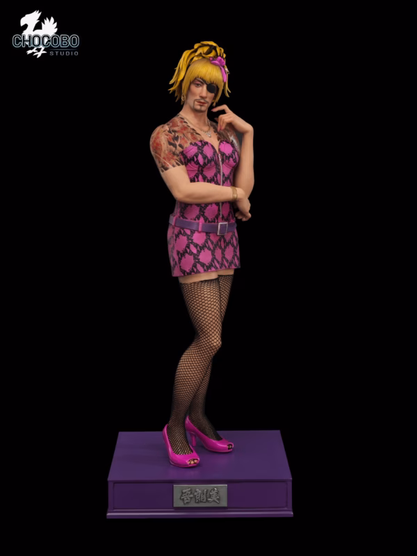 Yakuza Chocobo Studio Goro Majima Resin Statue 1