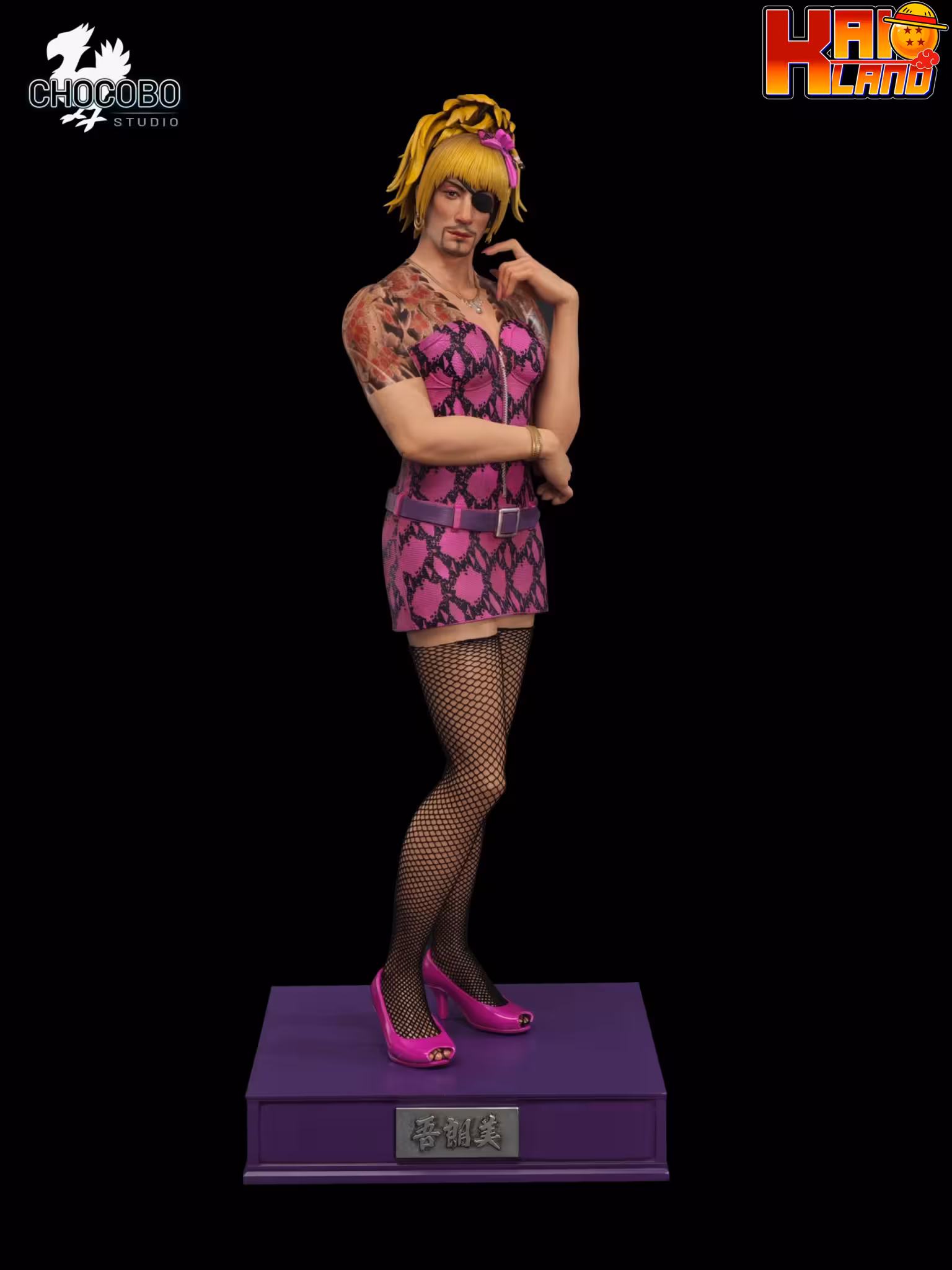 Yakuza Chocobo Studio Goro Majima Resin Statue