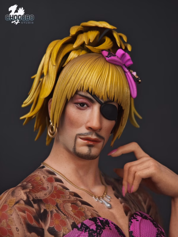Yakuza Chocobo Studio Goro Majima Resin Statue 4
