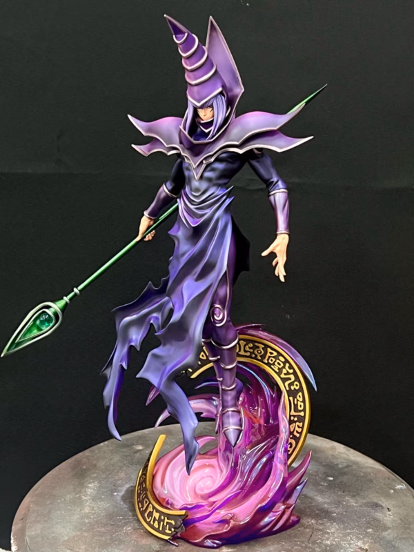 YuGiOh Aftershock Studio Dark Magician V2 Resin Statue 1