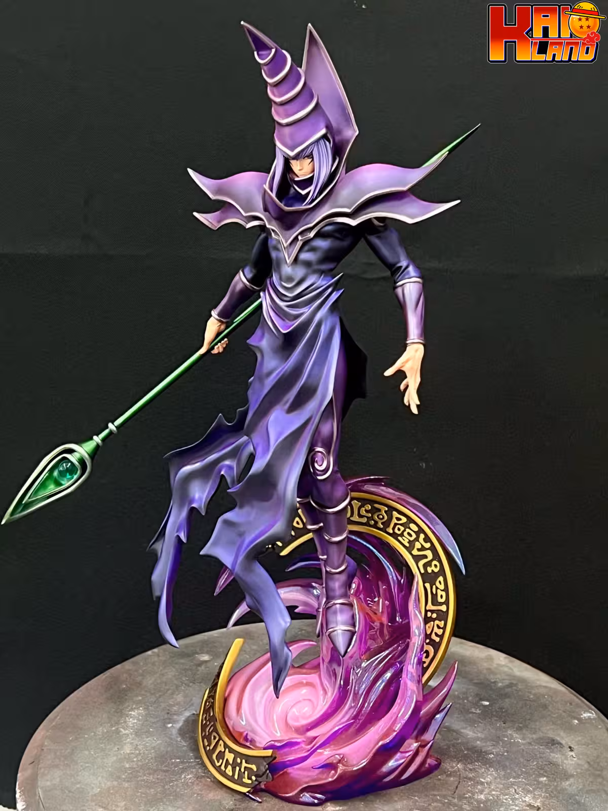YuGiOh Aftershock Studio Dark Magician V2 Resin Statue