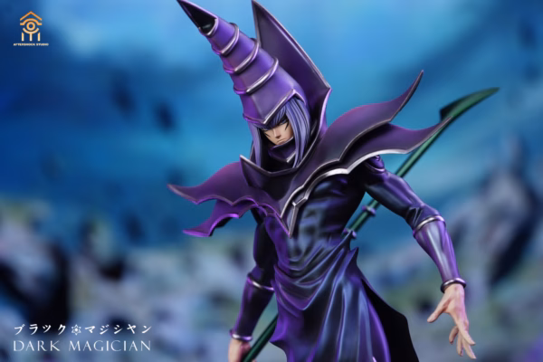 YuGiOh Aftershock Studio Dark Magician V2 Resin Statue 3