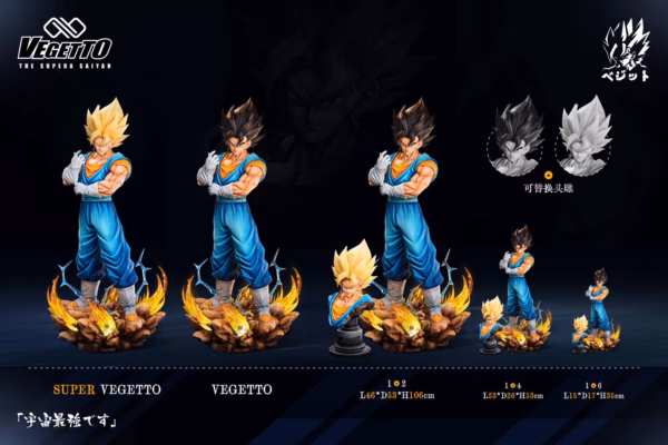 Dragon Ball Infinite Studio Vegetto Resin Statue 1