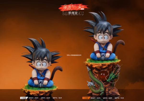 Dragon Ball MWZB Studio Kid Son Goku Resin Statue 1