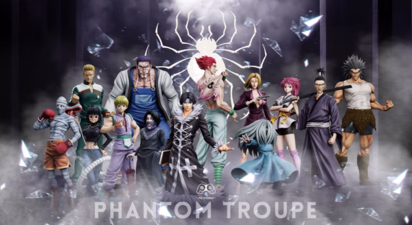 Hunter x Hunter PG Studio Hisoka x Chrollo Lucilfer Resin Statue 3