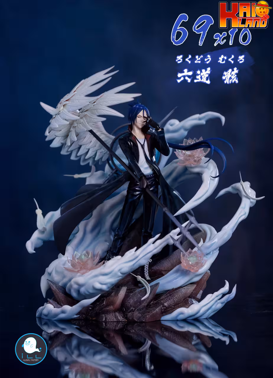 Katekyo Hitman Reborn ILL Studio Rokudou mukuro V2 Resin Statue