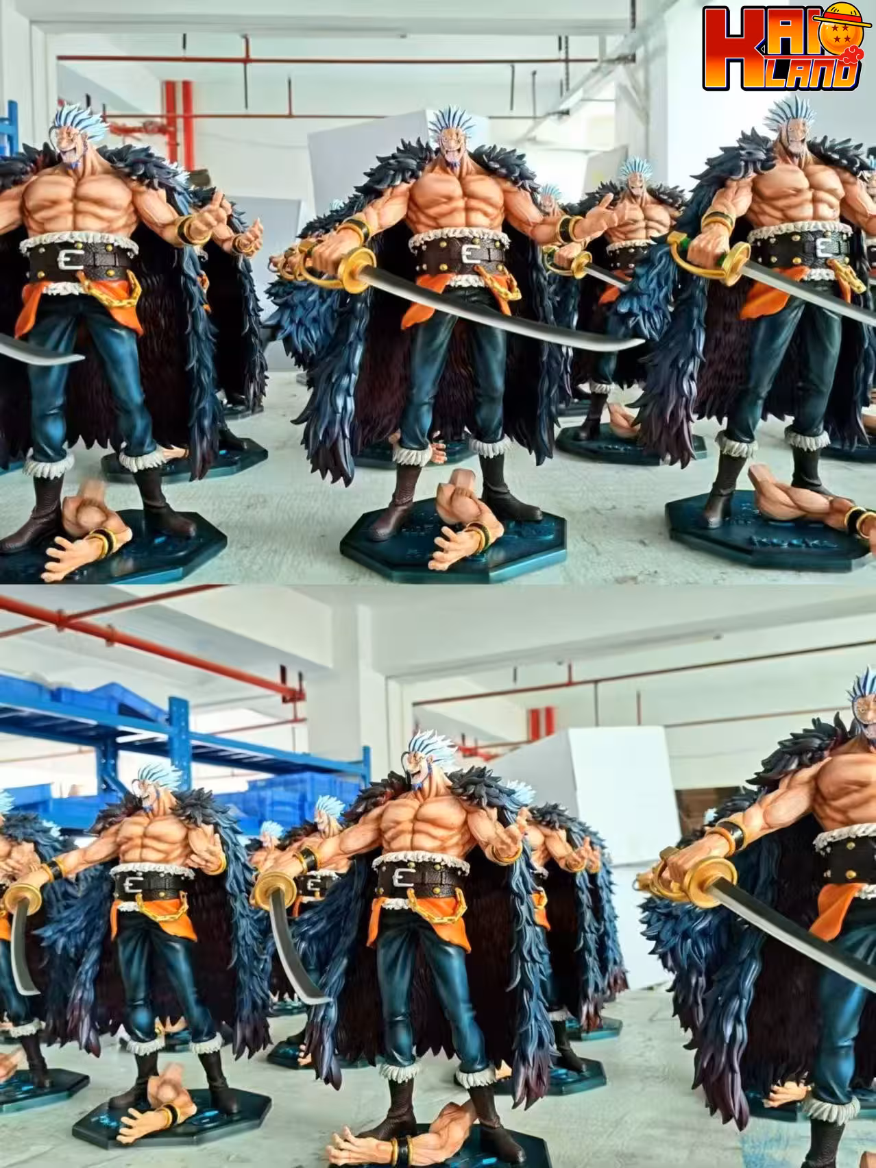 One Piece Black Studio Rocks D Xebec Resin Statue