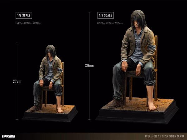 Attack on Titan Chikara Studio Eren Jaeger Resin Statue 2