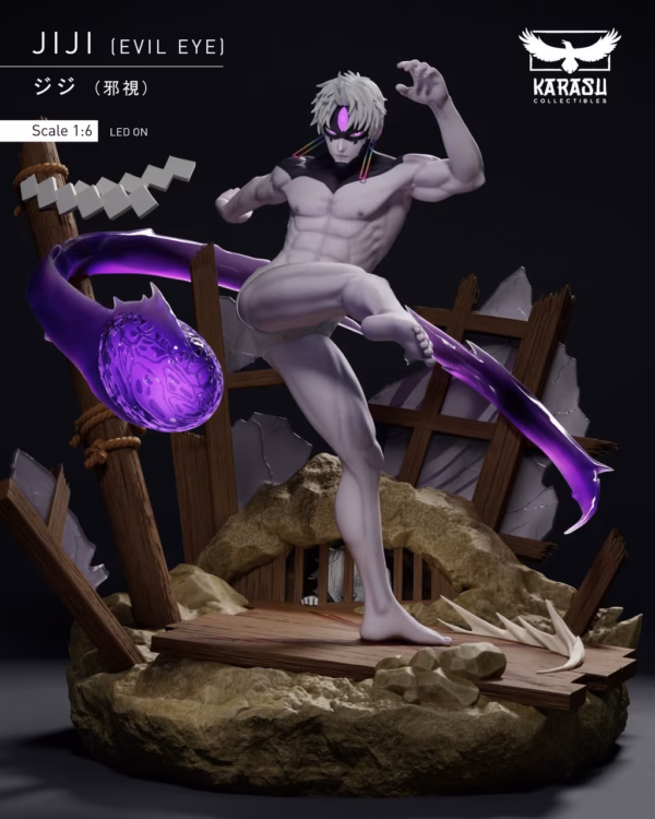 DanDaDan Karasu Collectibles JiJi Evil Resin Statue 1
