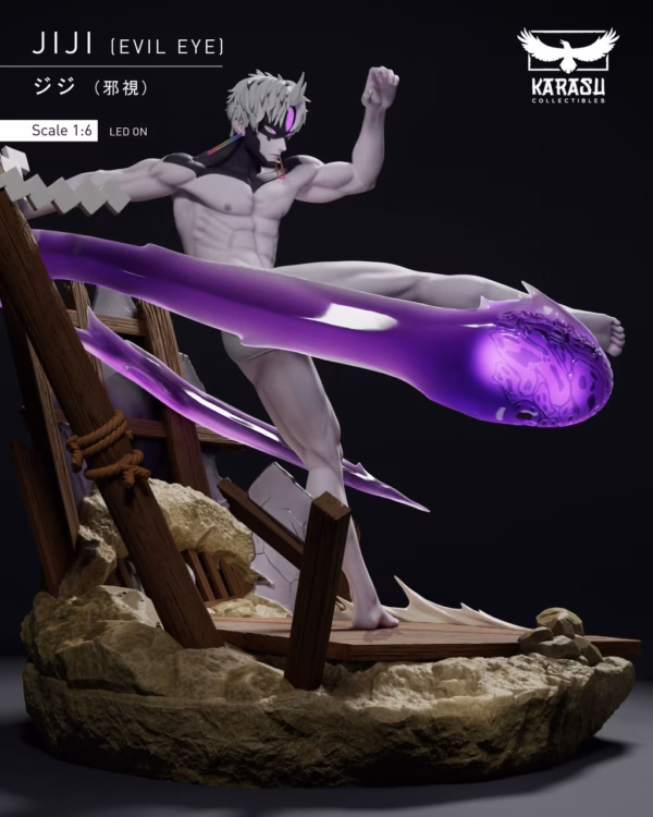 DanDaDan Karasu Collectibles JiJi Evil Resin Statue 6