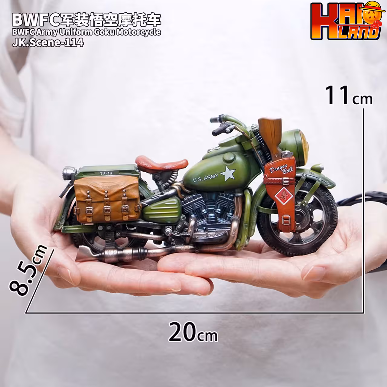 Dragon Ball Jacksdo Studio DB Vehicle Army Motorcycle Resin Statue