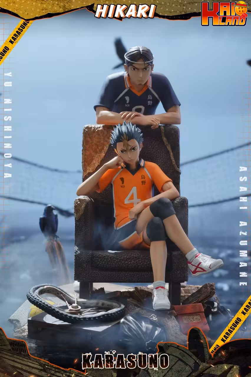 Haikyu HIKARI Studio Yu Nisninoya x Asahi Azumane Resin Statue