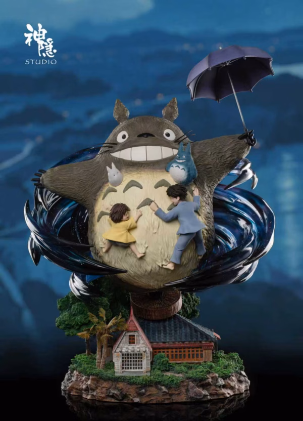 My Neighbor Totoro ShenYin Studio Totoro Night Tour Resin Statue 1