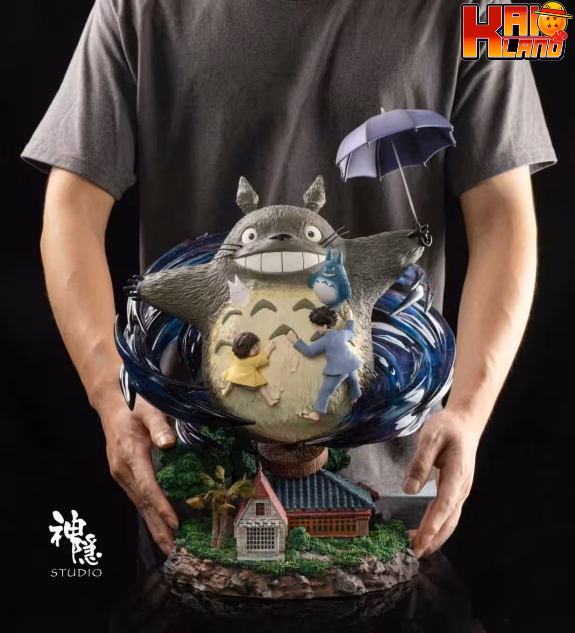 My Neighbor Totoro ShenYin Studio Totoro Night Tour Resin Statue