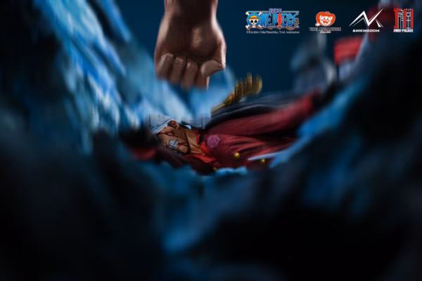 One Piece Anikingdom x Jimei Palace Whitebeard Edward Newgate Vs Akainu Licensed Resin Statue 9