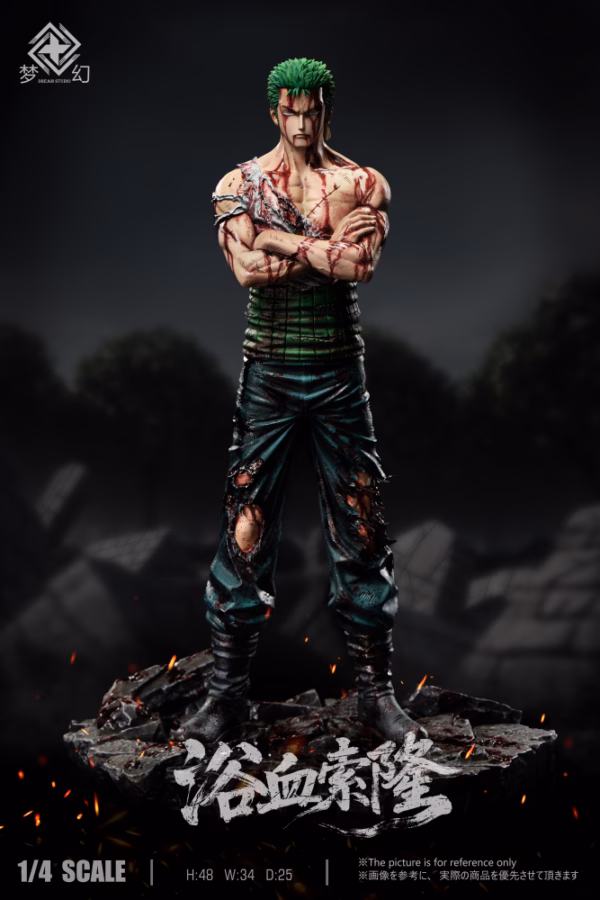 One Piece Dream Studio Roronoa Zoro Resin Statue 5
