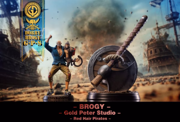 One Piece Gold Peter Studio Dorry x Brogy Resin Statue 6