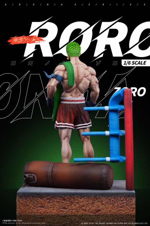 One Piece MWZB Studio Boxer Roronoa Zoro Resin Statue 2