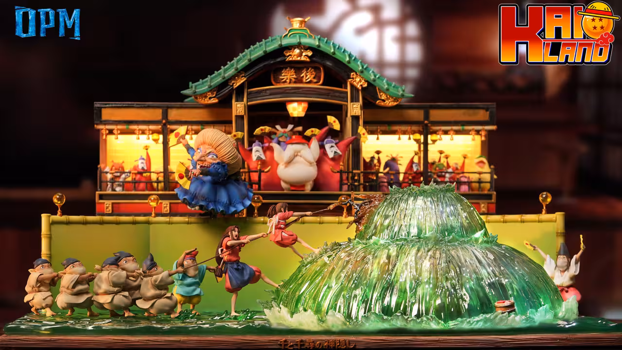 Spirited Away OPM Studio The River Spirit Resin Statue
