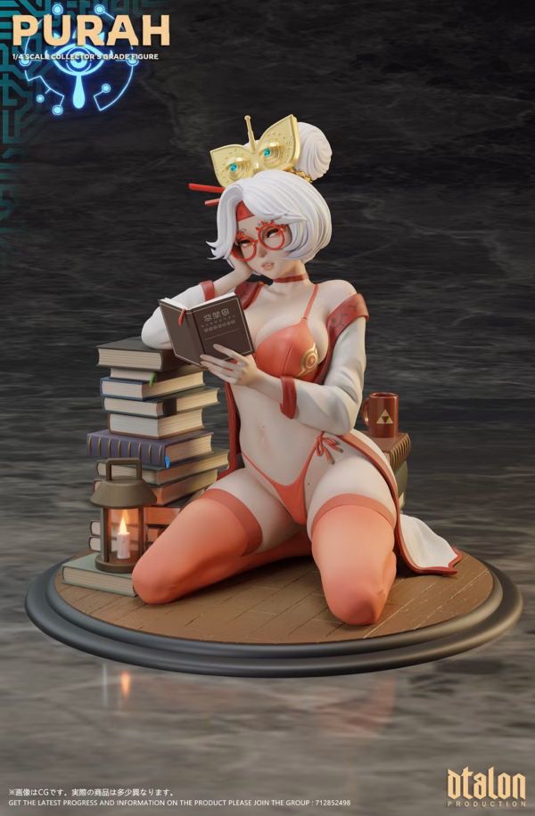 The Legend of Zelda Dtalon Studio Purah Resin Statue 1