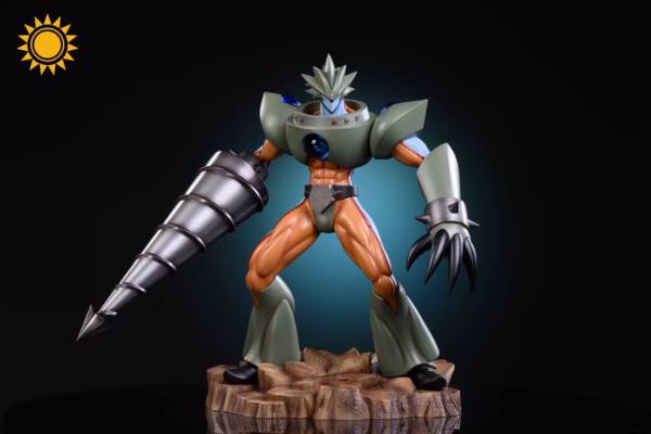 Yu Gi Oh Sun Studio Elemental Hero Grand Neos Resin Statue 1