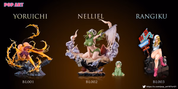 Bleach Pop Art Studio Nelliel Resin Statue 6