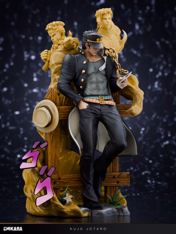 JoJos Bizarre Adventure Chikara Studio Kujo Jotaro Memories Resin Statue 1