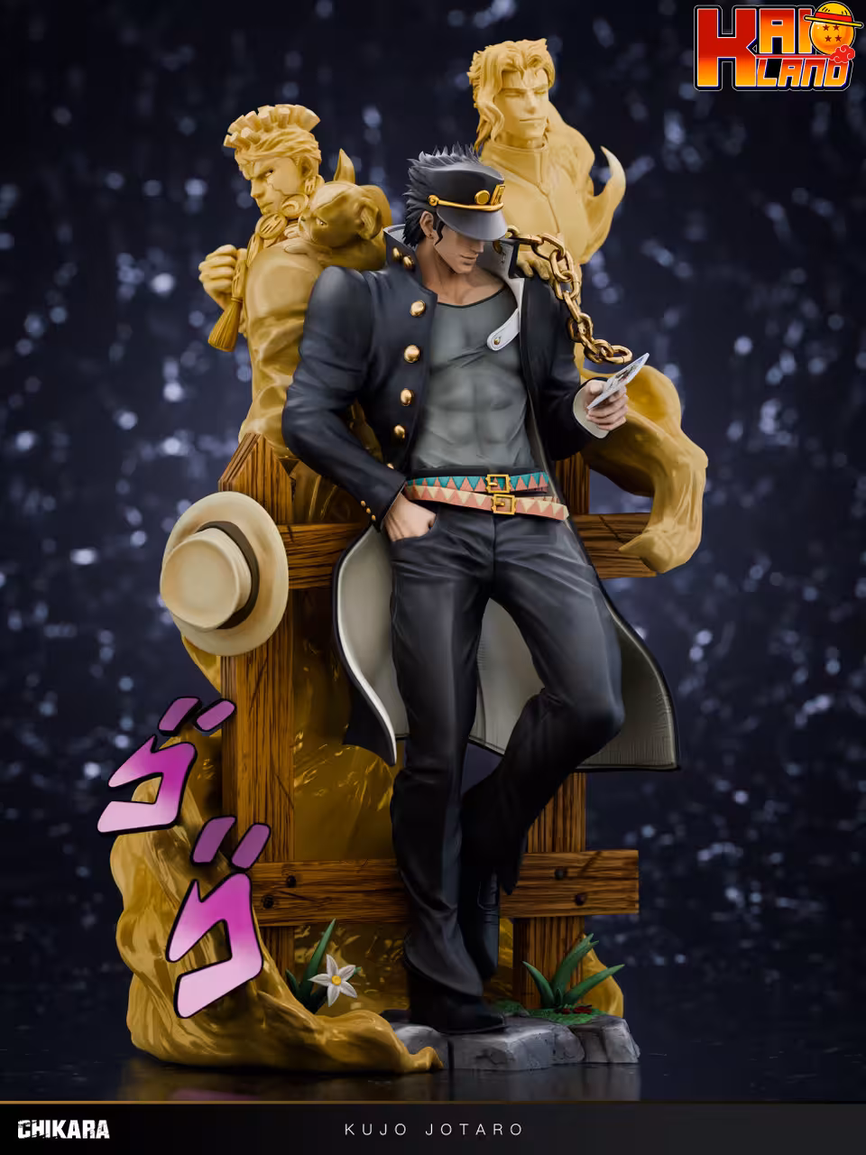JoJos Bizarre Adventure Chikara Studio Kujo Jotaro Memories Resin Statue