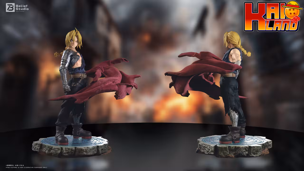 Fullmetal Alchemist Belief Studio Edward Elric Resin Statue