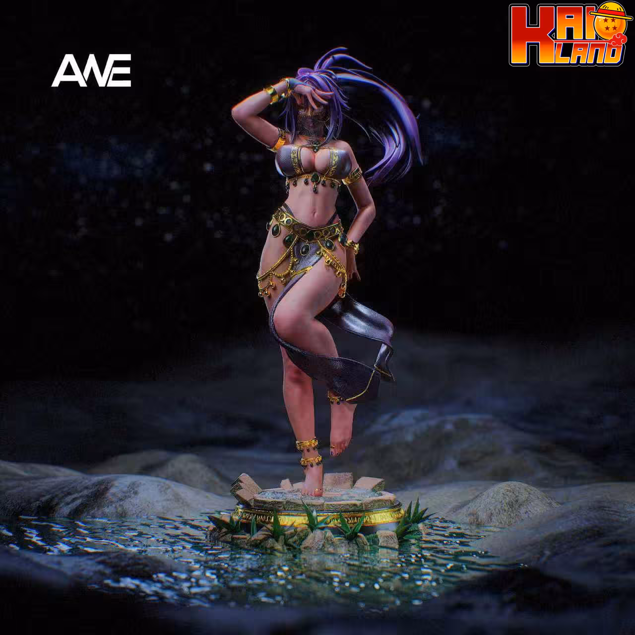 Bleach ANE Studio Dancer Shihouin Yoruichi Resin Statue