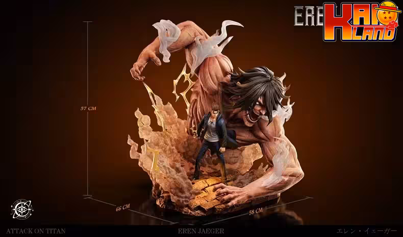 Attack on Titan Void Studio Eren Yeager Resin Statue