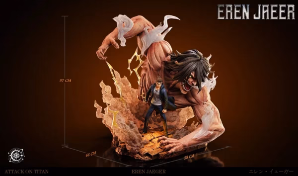Attack on Titan Void Studio Eren Yeager Resin Statue 3