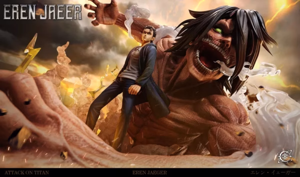 Attack on Titan Void Studio Eren Yeager Resin Statue 5