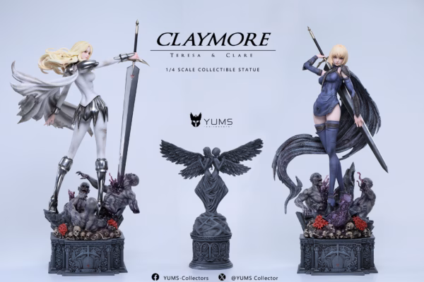 Claymore YUMS Collectors Teresa x Clare Resin Statue 0