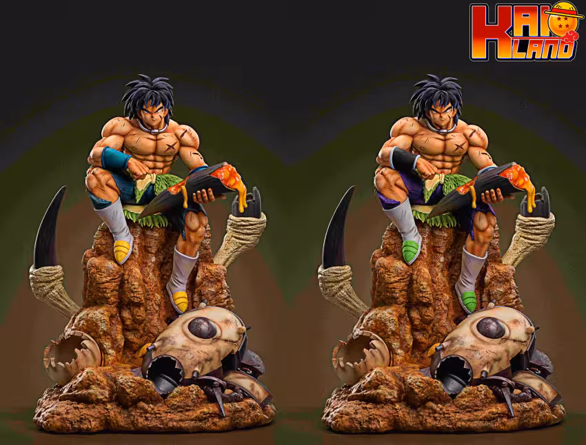 Dragon Ball Dim Model Studio Broly Sitting Resin Statue