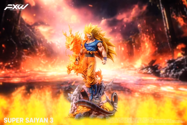 Dragon Ball FXW Studio Dragon Fist Explosion Resin Statue 1