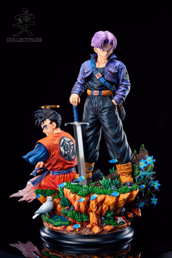 Dragon Ball KD Collectibles Trunks x Future Gohan Resin Statue 1