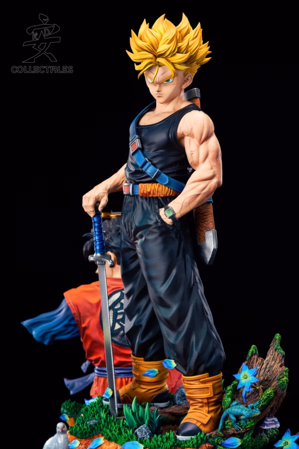 Dragon Ball KD Collectibles Trunks x Future Gohan Resin Statue 5