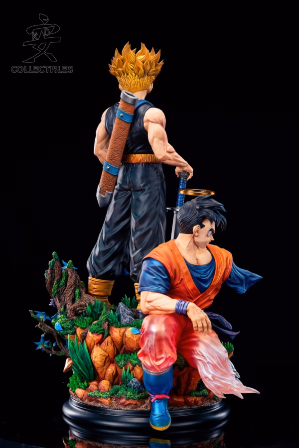 Dragon Ball KD Collectibles Trunks x Future Gohan Resin Statue 8