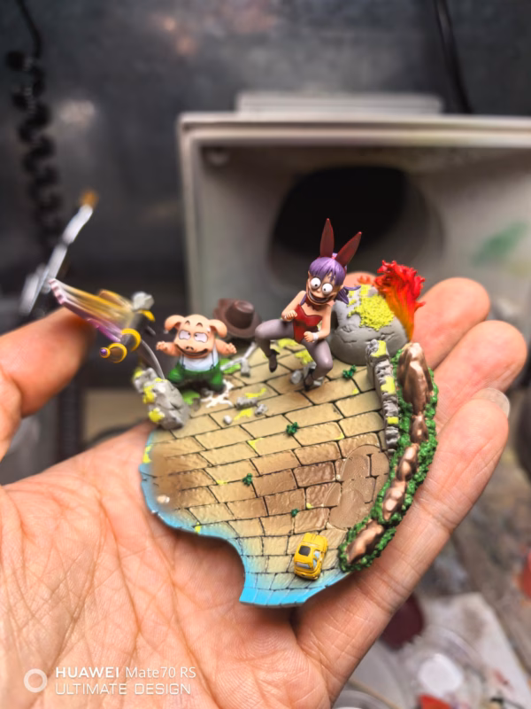 Dragon Ball Laofu Studio Ox King First Appearance Resin Statue 4