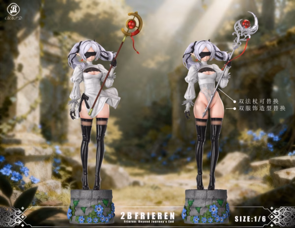 Frieren BBSD Studio Frieren Cos 2B Resin Statue 1