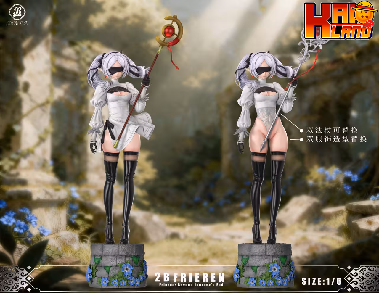 Frieren BBSD Studio Frieren Cos 2B Resin Statue